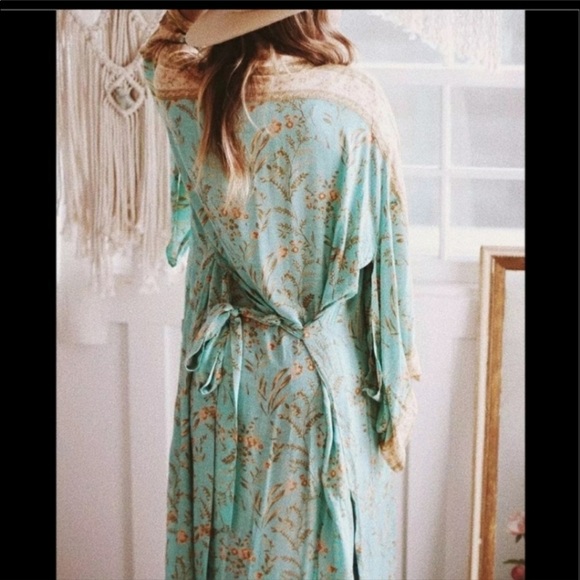 NEW BOHEMIAN VINTAGE ROBE KIMONO - Picture 8 of 14